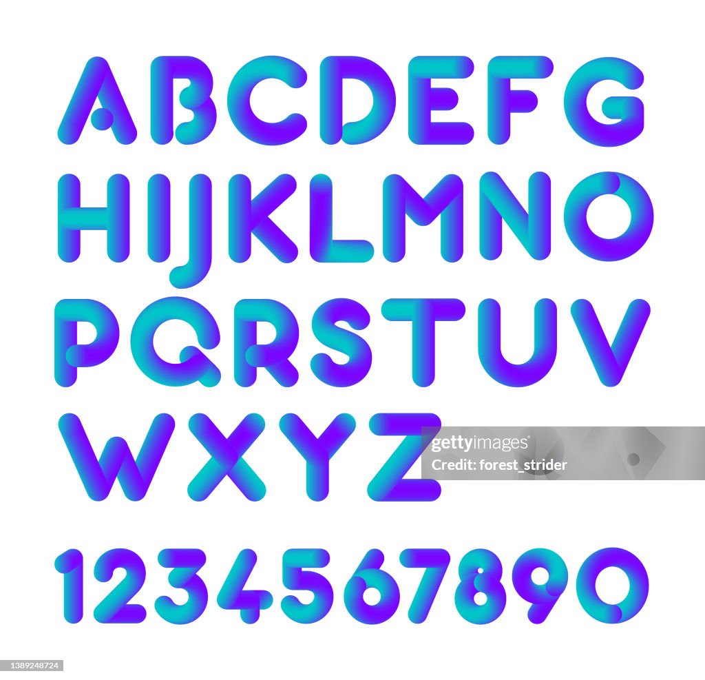 Style Alphabet Letters Custom Typeface Alphabet Fully Editable Stroke ...