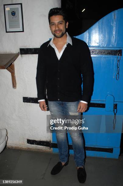 Aftab Shivdasani attends the Dabboo Ratnani's callender launch on January 08, 2013 in Mumbai, India.