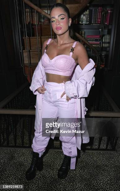 Noa Kirel attends "An Even Later Night" presented by Atlantic Records, Elektra And 300 at NoMad Las Vegas on April 02, 2022 in Las Vegas, Nevada.