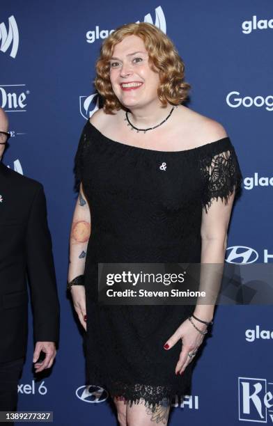 Lilly Wachowski attends the 33rd Annual GLAAD Media Awards on April 02, 2022 in Beverly Hills, California.