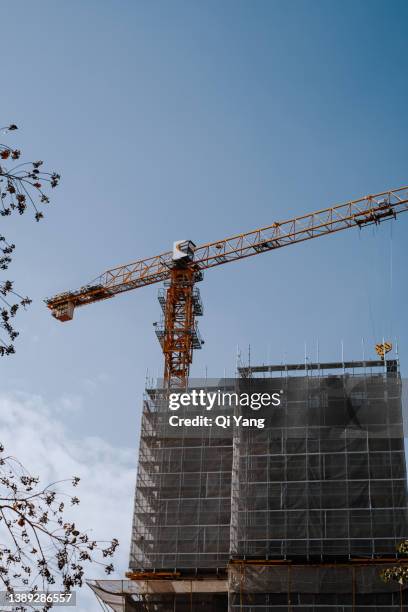 construction site - grand plans for new home stock pictures, royalty-free photos & images