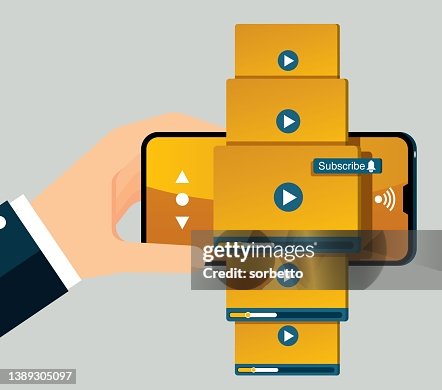 Video Subscription High-Res Vector Graphic - Getty Images