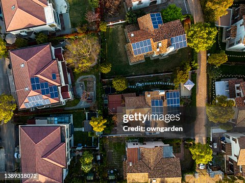 Solar Panels on home rooftop Solar Panels on home rooftop