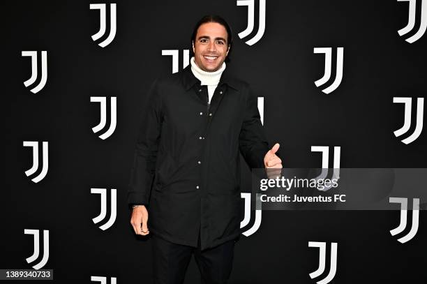 Alessandro Matri former Italian player poses for the picture prior to the Serie A match between Juventus and FC Internazionale at Allianz Stadium on...
