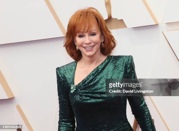 Reba McEntire attends the 94th Annual Academy Awards at Hollywood and Highland on March 27, 2022 in Hollywood, California.
