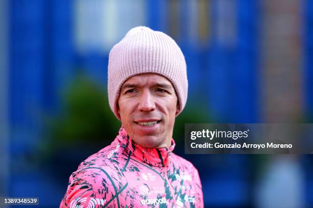 Rigoberto Uran Uran of Colombia and Team EF Education - Easypost during the 61st Itzulia Basque Country 2022 - Team Presentation / #itzulia /...