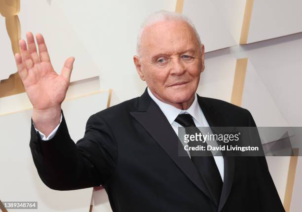 Anthony Hopkins attends the 94th Annual Academy Awards at Hollywood and Highland on March 27, 2022 in Hollywood, California.