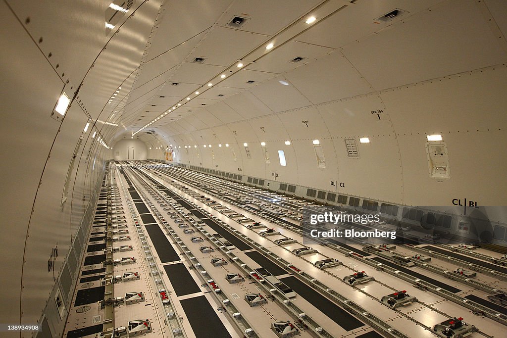 The First Delivery Of Boeing Co. 747-8 And 777 Freighters To Korean Air Lines Co.