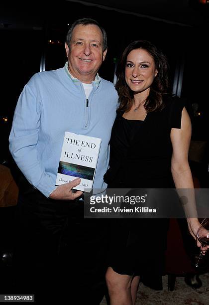 President of the Academy of Motion Picture Arts and Sciences Tom Sherak and actress Amy Povich attend Celebration Honoring The Publication Of "The...