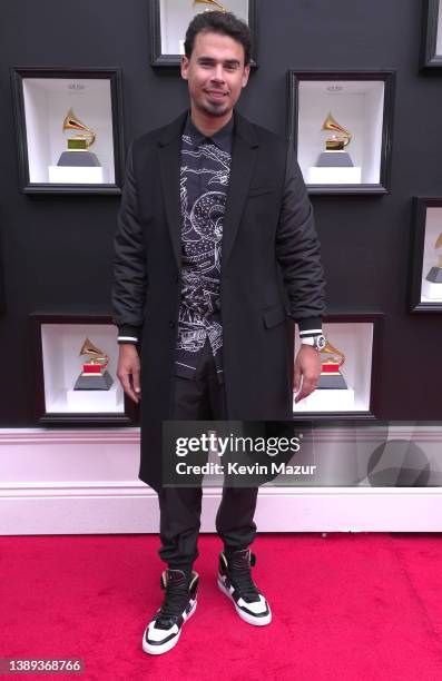 Afrojack attends the 64th Annual GRAMMY Awards at MGM Grand Garden Arena on April 03, 2022 in Las Vegas, Nevada.