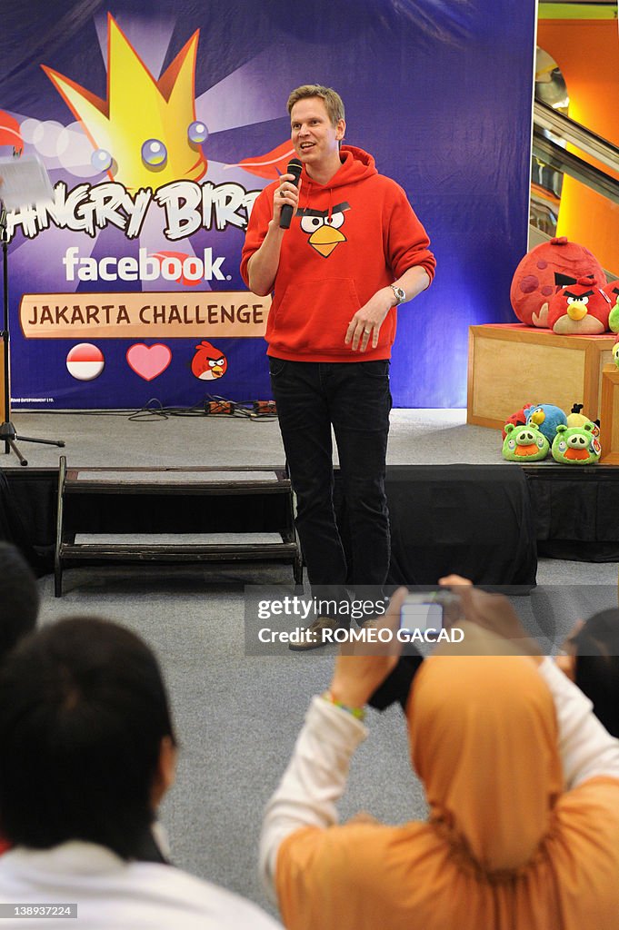 Rovio Asia senior vice president Henri H