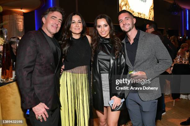 Wyc Grousbeck, Emilia Fazzalari and guests attend the Steven Tyler's 4th Annual GRAMMY Awards® Viewing Party Benefitting Janie's Fund Sponsored By...