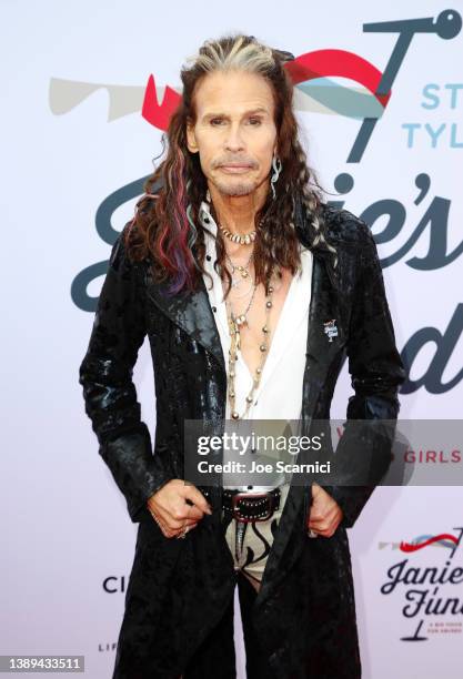 Steven Tyler attends Steven Tyler's 4th Annual GRAMMY Awards® Viewing Party benefitting Janie's Fund presented by Live Nation at Hollywood Palladium...