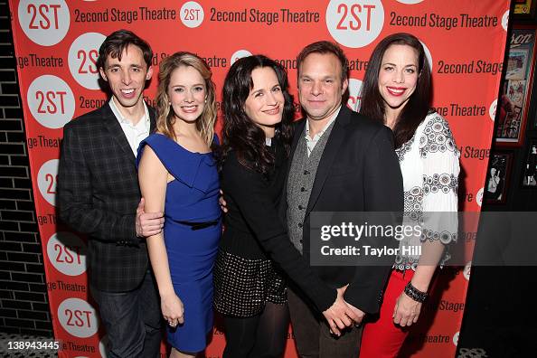 The cast of actors Kevin Cahoon, Marnie Schulenberg, Elizabeth... News ...