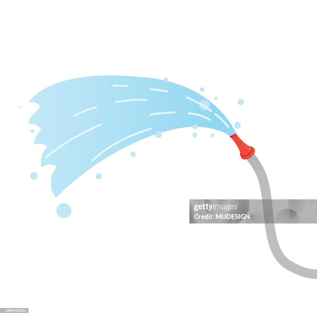 Manguera Chorro De Agua Ilustración Plana De Dibujos Animados Aislada Sobre Blanco Extinción De Incendios Y Riego Del Césped Ilustración de stock - Getty Images Manguera Chorro De Agua Ilustración Plana De Dibujos Animados Aislada Sobre Blanco Extinción De Incendios Y Riego Del Césped Ilustración de stock - Getty Images