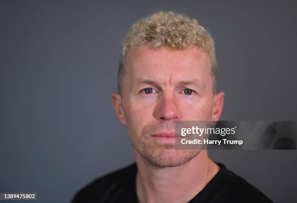 Peter Siddle of Somerset CCC poses for a photo during a Somerset CCC Photocall at The Cooper Associates County Ground on April 04, 2022 in Taunton,...