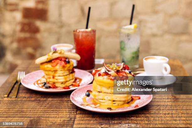 Stack Brunch 43 Large Pancake Stack Stock Photos, High-Res Pictures, and Images ...
