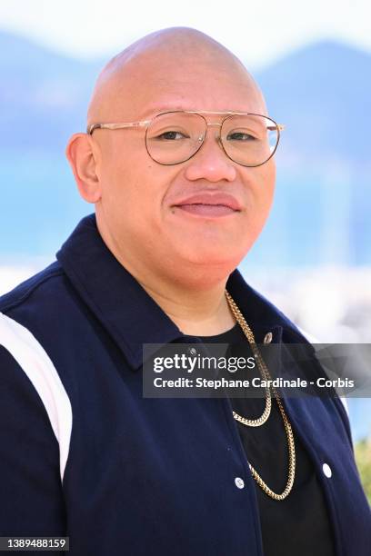 Jacob Batalon attends the "Jacob Batalon" photocall during the 5th Canneseries Festival on April 04, 2022 in Cannes, France.