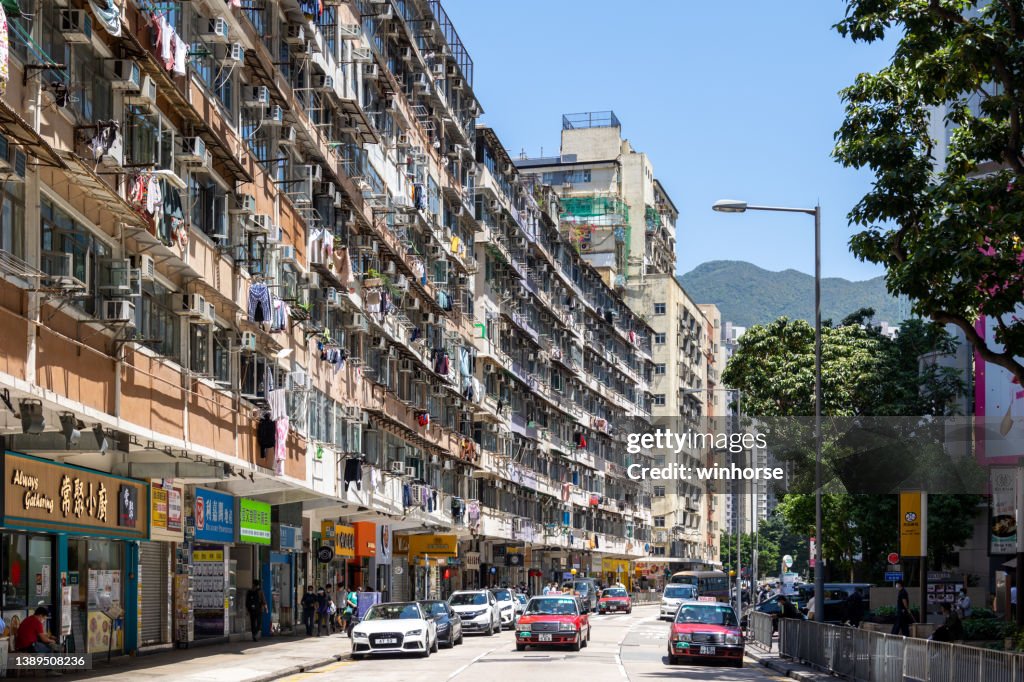 San Po Kong residential district in Kowloon, Hong Kong