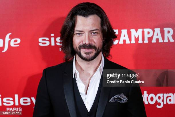 Actor Alvaro Morte attends the 'Fotogramas de Plata' awards at Joy Eslava Club on April 04, 2022 in Madrid, Spain.