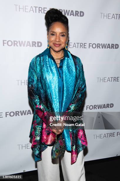 Phylicia Rashad attends Theatre Forward's 2022 Gala honoring Kenny Leon and Prudential Financial at Edison Ballroom on April 04, 2022 in New York...