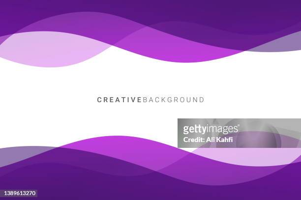 modern liquid gradient colors abstract background - wavy hair stock illustrations