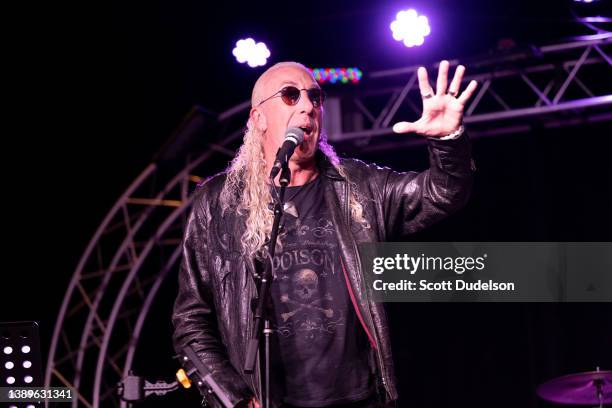 Singer Dee Snider, former member of Twisted Sister, performs onstage during the Concert for Ukraine benefiting Save the Children's "Children's...