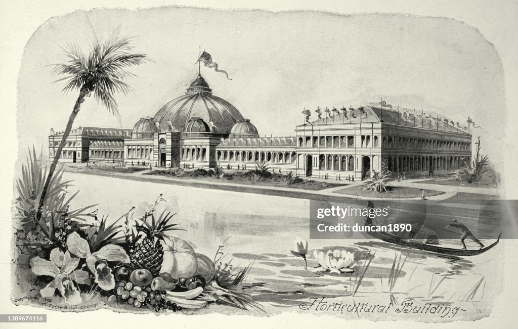 American architecture, Horticultural building of Chicago World's Fair, 1893, 19th Century