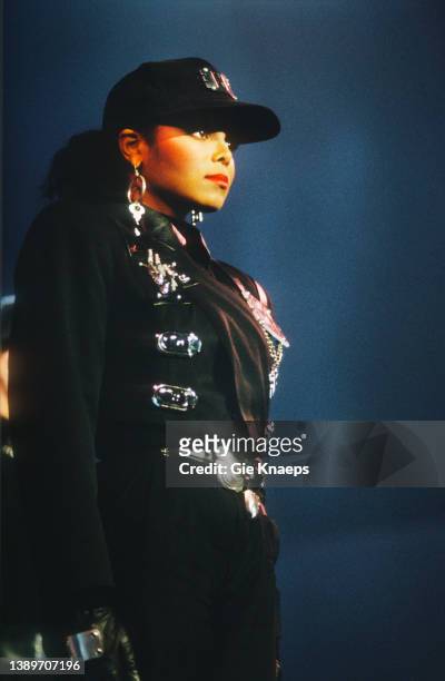 Janet Jackson, Diamond Awards Festival, Sportpaleis, Antwerpen, Belgium, 18th November 1989.