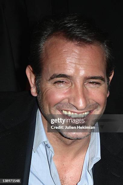 Jean Dujardin attends 'Les Infideles' Paris premiere at Cinema Max Linder on February 14, 2012 in Paris, France.