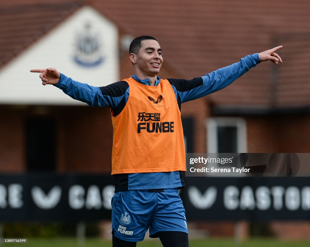 Newcastle United Training Session