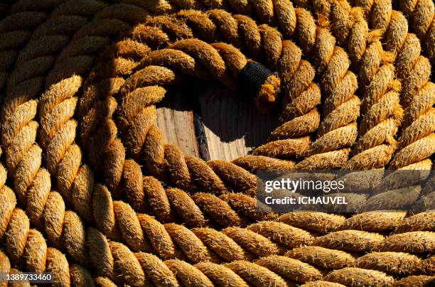 boat rope france - boat deck background stock pictures, royalty-free photos & images