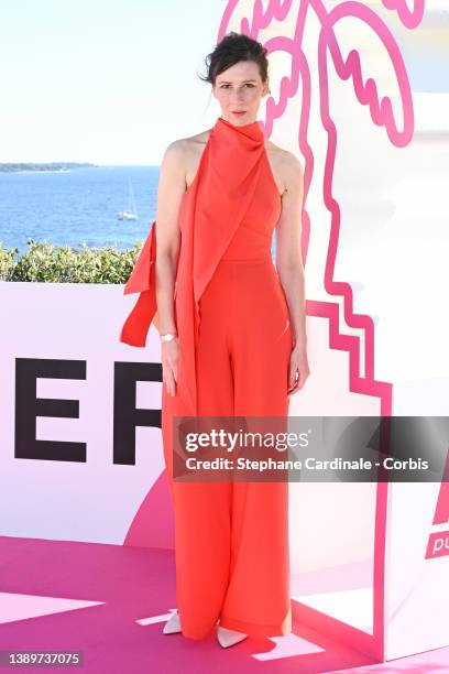 Katharina Hauter attends the "Punishment" photocall during the 5th Canneseries Festival on April 05, 2022 in Cannes, France.