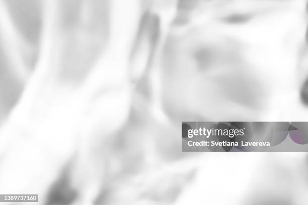 closeup of clear water surface texture with splashes and bubbles. trendy abstract nature background. ripple water texture on white background. - instant print lift stock pictures, royalty-free photos & images