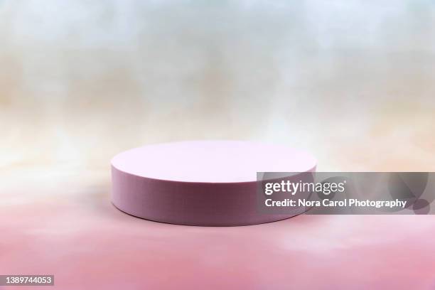 product background pink colored stage - display stand stock pictures, royalty-free photos & images