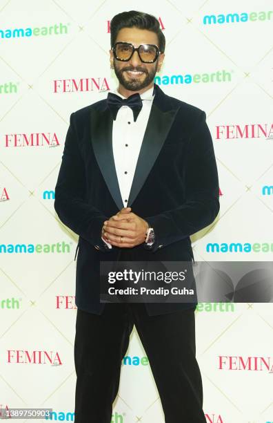 Ranveer Singh attends the 'Beautiful Indians Awards' on April 05, 2022 in Mumbai, India