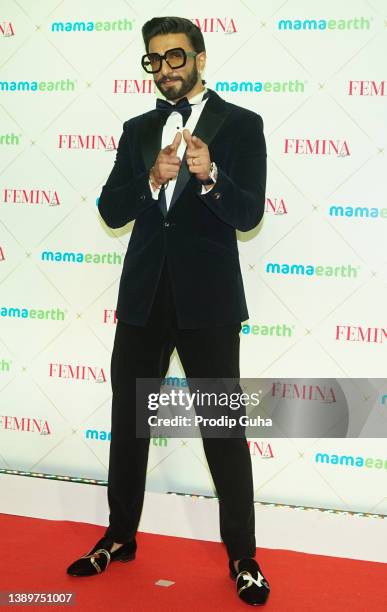Ranveer Singh attends the 'Beautiful Indians Awards' on April 05, 2022 in Mumbai, India