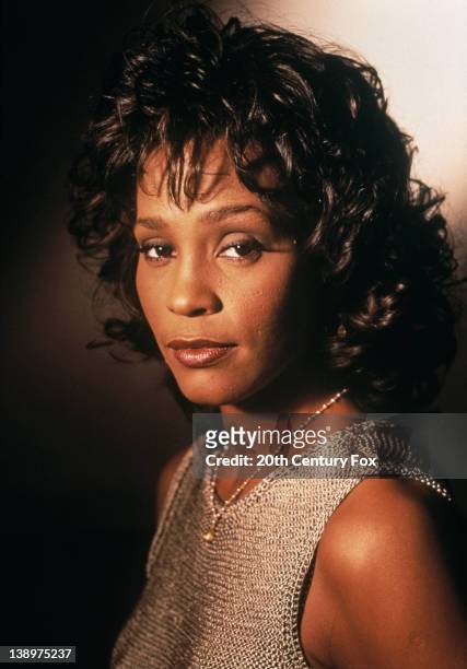 American singer and actress Whitney Houston in a publicity still for the film 'Waiting to Exhale', 1995.