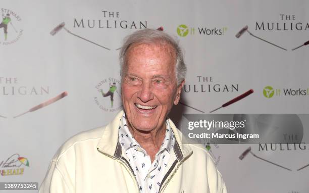 Pat Boone attends The Mulligan movie premiere at Augusta Exchange Stadium 20 on April 05, 2022 in Augusta, Georgia.