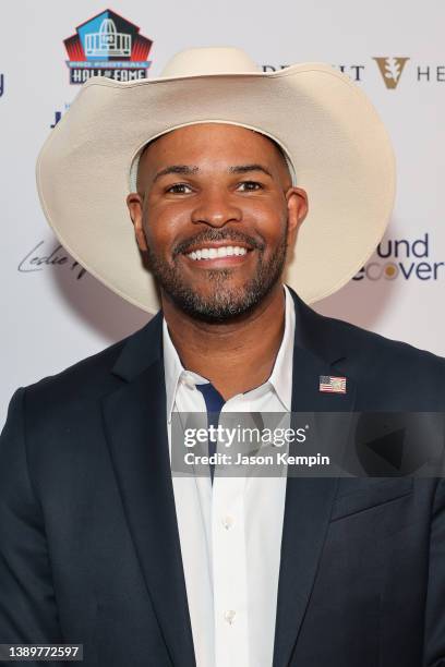 Jerome Adams attends the Hall of Fame Health and Fund Recovery Inaugural Charity Concert & Dinner at The Twelve Thirty Club on April 05, 2022 in...