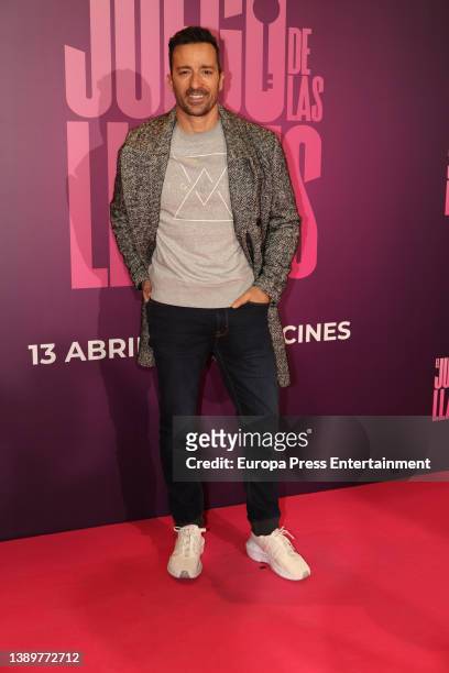 Pablo Puyol during the premiere of 'El juego de las llaves' the new film directed by Vicente Villanueva on April 5, 2022 in Madrid, Spain.