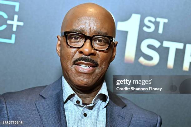 Actor Courtney B. Vance attends the "61st Street" special screening at National Museum Of African American History & Culture on April 05, 2022 in...