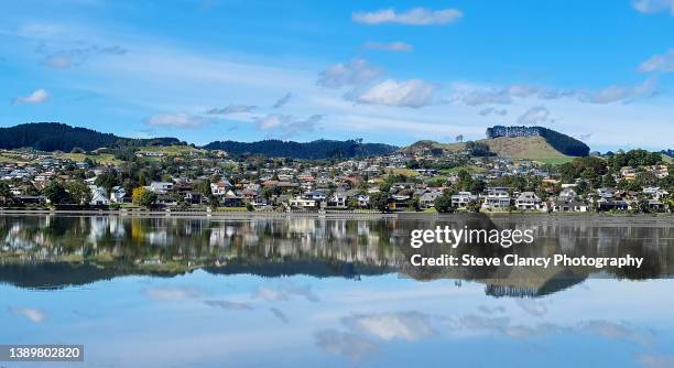 welcome bay, tauranga - tauranga stock pictures, royalty-free photos & images