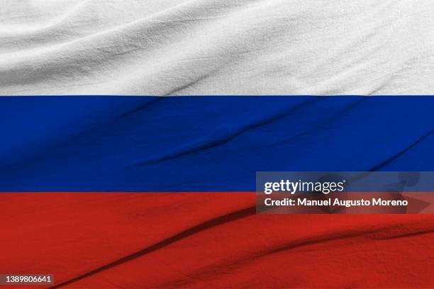 flag of russia - russische kultur stock-fotos und bilder