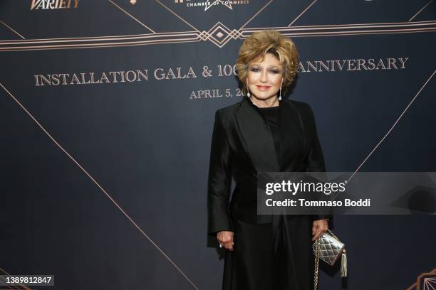 Angélica María attends The Hollywood Chamber Of Commerce At The Chamber's Annual Board Installation & Lifetime Achievement Awards Gala at The...