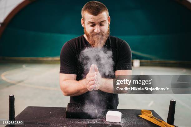 man and chalk - carbonate mineral stock pictures, royalty-free photos & images