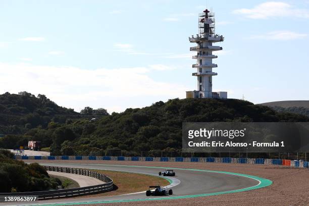 General view during day two of Formula 3 Testing at Circuito de Jerez on April 06, 2022 in Jerez de la Frontera, Spain.