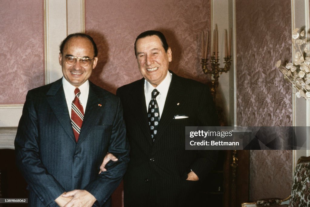 Luis Echeverria & Juan Peron