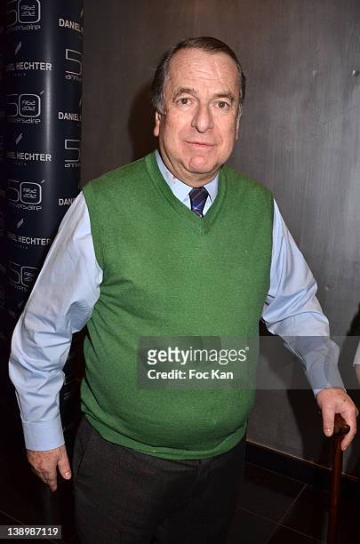 Paul Loup Sulitzer attends the Maison Daniel Hechter 50th Anniversary Party at the Pavillon Cambon Capucines on February 13, 2012 in Paris, France.