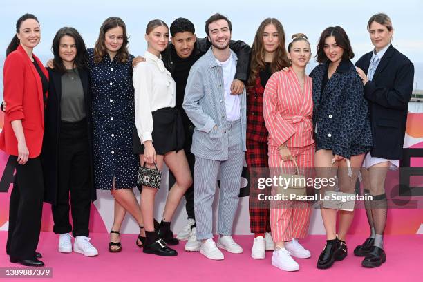 Carole Della Valle, Shirley Monsarrat, Lucie Fagedet, Flavie Delangle, Abdallah Charki, Sohan Pague, Jade Pedri, Louise Malek, Zoé Garcia and Owlle...